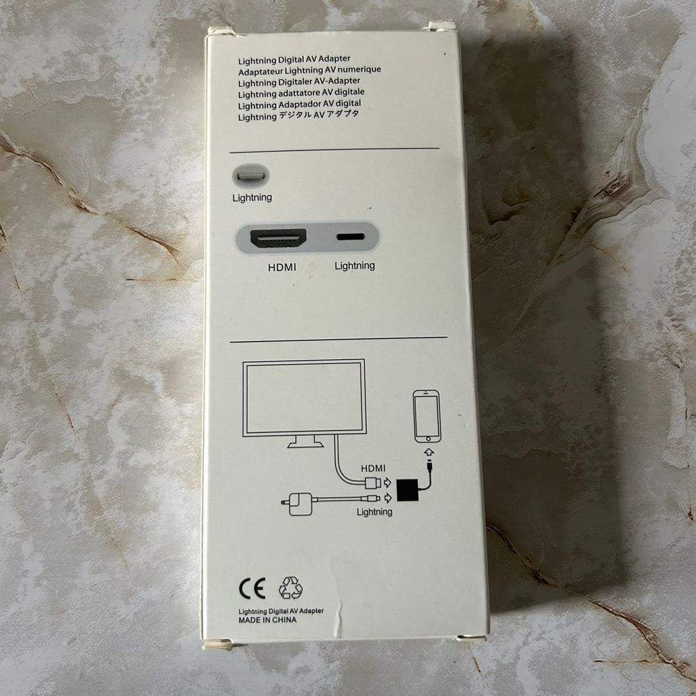 Lightning Digital AV Adapter - HDMI - iPhone iPad iPod - Picture 2 of 4